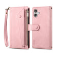 For iPhone 16 ESEBLE Retro Frosted RFID Flip Leather Phone Case(Rose Gold) - free shipping - PMC TechLife - Order now!