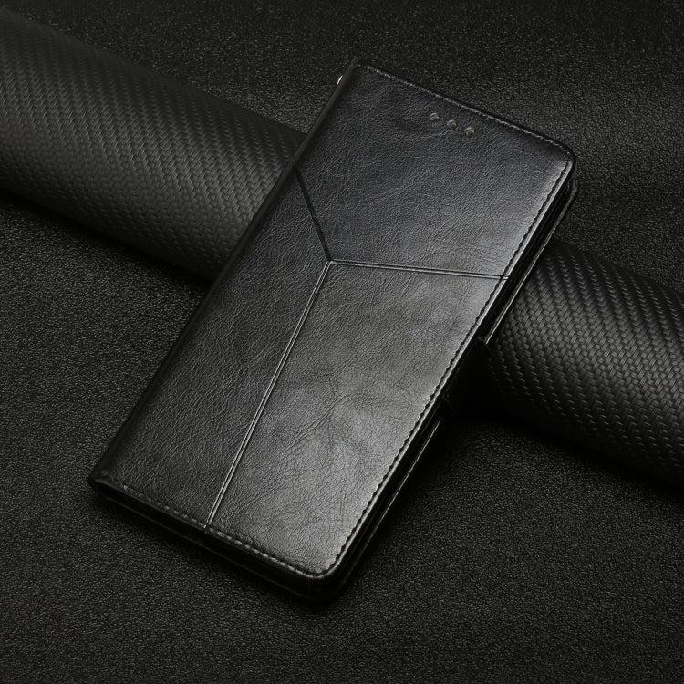 For Google Pixel 9 Pro Y-shaped Pattern Flip Leather Phone Case(Black)