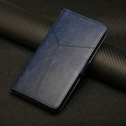 For Google Pixel 9 Pro Y-shaped Pattern Flip Leather Phone Case(Blue)