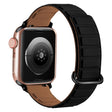 For Apple Watch SE 2022 44mm Reverse Buckle Magnetic Silicone Watch Band(Silver Buckle Blue) - free shipping - PMC TechLife - Order now!