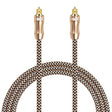 25m EMK OD6.0mm Gold-plated TV Digital Audio Optical Fiber Connecting Cable - free shipping - PMC Jewellery - Order now!