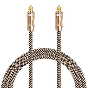 25m EMK OD6.0mm Gold-plated TV Digital Audio Optical Fiber Connecting Cable