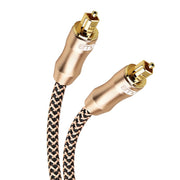 30m EMK OD6.0mm Gold-plated TV Digital Audio Optical Fiber Connecting Cable