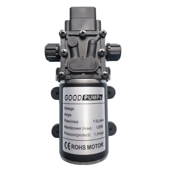3216YB DC Intelligent Diaphragm Pump Anti-epidemic Disinfection Automatic Spraying Spray High-pressure Pump Thread on Both Sides Positive Pump