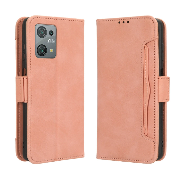 For Blackview Oscal C30 / C30 Pro Skin Feel Calf Texture Card Slots Leather Phone Case(Pink) - free shipping - PMC TechLife - Order now!