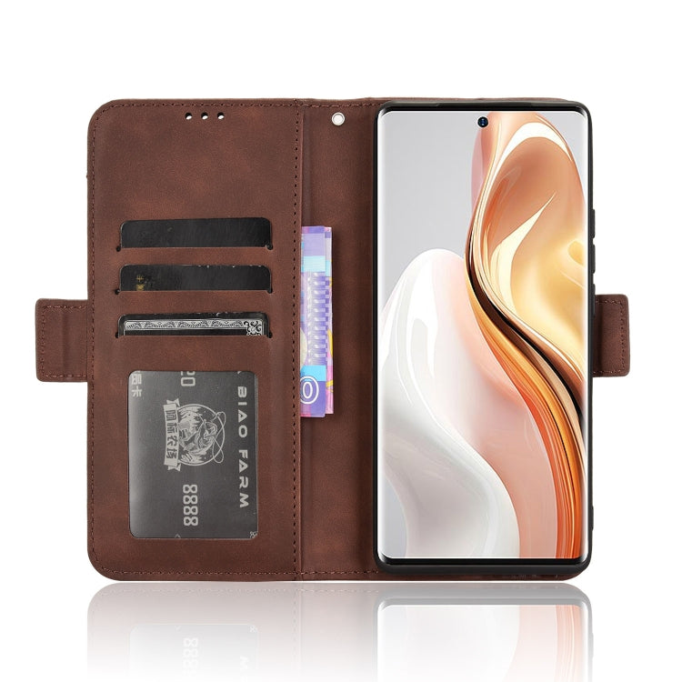 For Ulefone Note 17 Pro Skin Feel Calf Texture Card Slots Leather Phone Case(Brown) - Ulefone Cases by PMC Jewellery | Online Shopping South Africa | PMC Jewellery | Buy Now Pay Later Mobicred