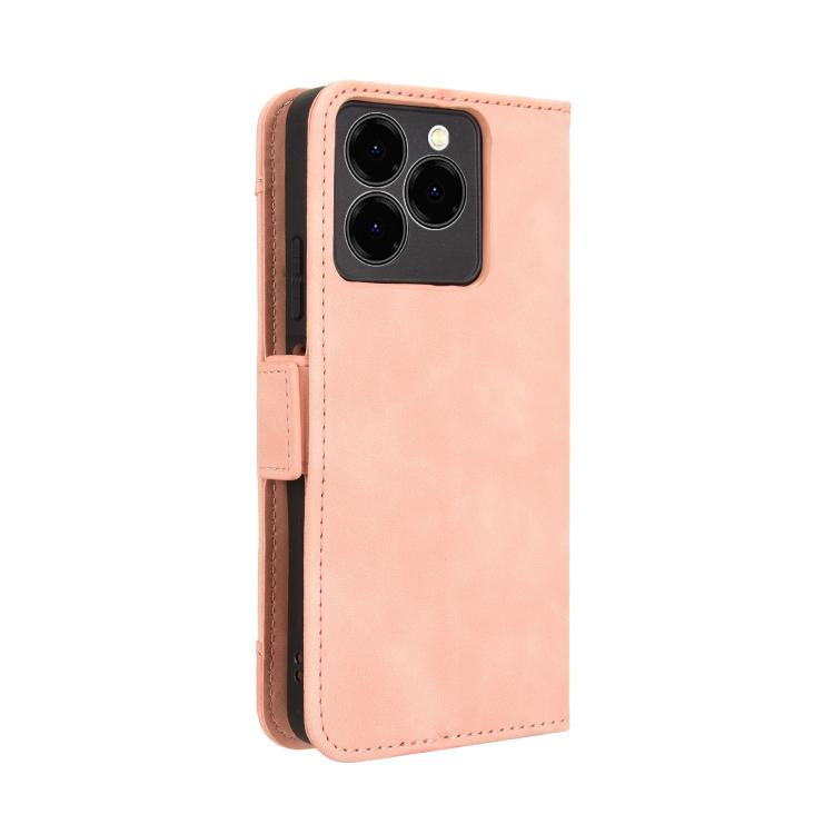 For Ulefone Note 20 Pro Skin Feel Calf Texture Card Slots Leather Phone Case(Pink) - Ulefone Cases by PMC TechLife | Online Shopping South Africa | PMC TechLife | Buy Now Pay Later Mobicred