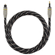5m EMK OD6.0mm Square Port to Round Port Set-top Box Digital Audio Optical Fiber Connecting Cable - free shipping - PMC TechLife - Order now!