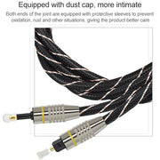 10m EMK OD6.0mm Square Port to Round Port Set-top Box Digital Audio Optical Fiber Connecting Cable
