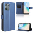 For Blackview Oscal C30 / C30 Pro Diamond Texture Leather Phone Case(Blue) - More Brand by PMC TechLife | Online Shopping South Africa | PMC TechLife | Buy Now Pay Later Mobicred