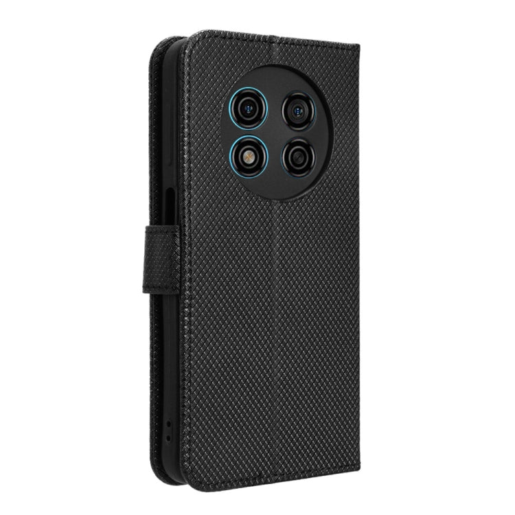 For Ulefone Note 15 Diamond Texture Leather Phone Case(Black)