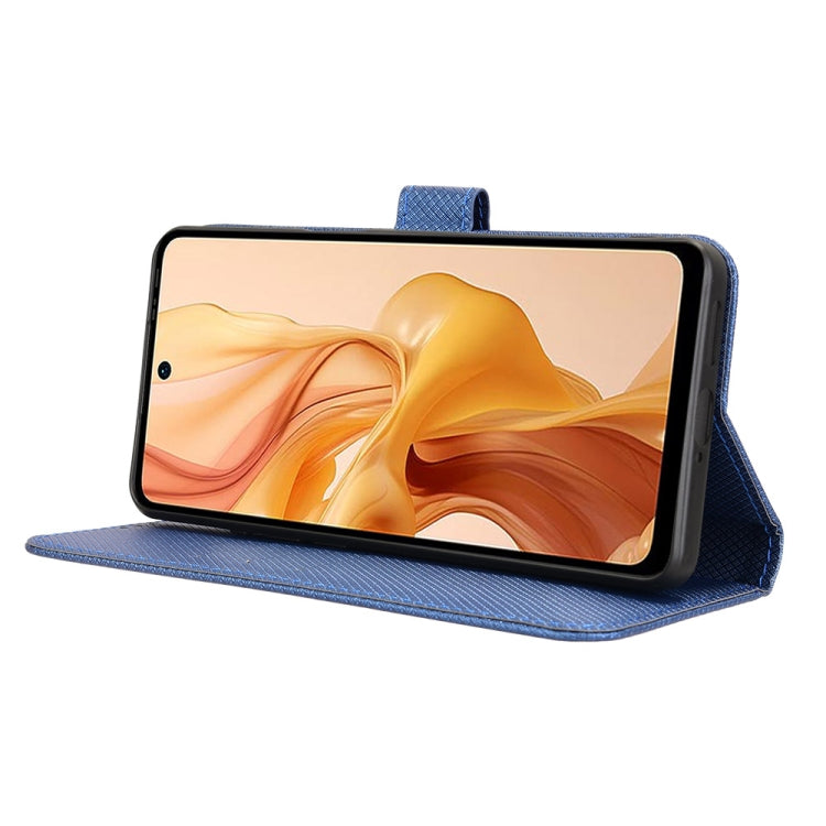 For Ulefone Note 18 Ultra Diamond Texture Leather Phone Case(Blue)