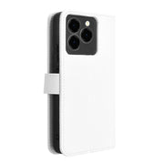 For Ulefone Note 20 Pro Diamond Texture Leather Phone Case(White)