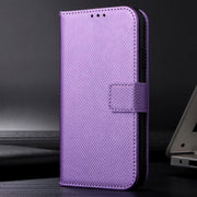 For Ulefone Note 20 Pro Diamond Texture Leather Phone Case(Purple)