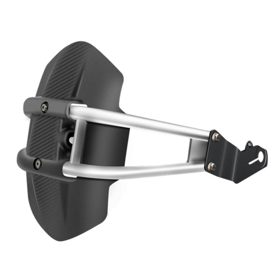Motorcycle Stainless Steel Modified Rear Wheel Fender Dustproof Splash Flaps Mudguards Fender Guard, Style:C Style Foot
