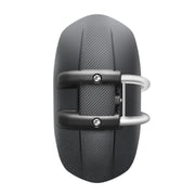 Motorcycle Stainless Steel Modified Rear Wheel Fender Dustproof Splash Flaps Mudguards Fender Guard, Style:E Style Foot