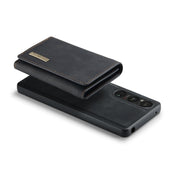 For Sony Xperia 1 VI DG.MING M1 Series 3-Fold Multi Card Wallet + Magnetic Phone Case(Black)