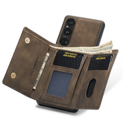 For Sony Xperia 1 VI DG.MING M1 Series 3-Fold Multi Card Wallet + Magnetic Phone Case(Coffee)