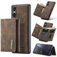 For Sony Xperia 10 VI DG.MING M1 Series 3-Fold Multi Card Wallet + Magnetic Phone Case(Coffee) - Sony Cases by DG.MING | Online Shopping South Africa | PMC TechLife | Buy Now Pay Later Mobicred