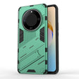 For Honor X50 5G Global / X9B Punk Armor 2 in 1 PC + TPU Phone Case with Holder(Green) - Honor Cases by PMC TechLife | Online Shopping South Africa | PMC TechLife | Buy Now Pay Later Mobicred