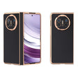 For Huawei Mate X5 Genuine Leather Silk Series Nano Plating Phone Case(Black) - free shipping - PMC TechLife - Order now!