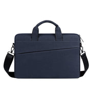 For 13.3 inch ST01S Water-resistant Oxford Laptop Diagonal Shoulder Handbag(Navy Blue)