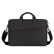 For 15.6 inch ST01S Water-resistant Oxford Laptop Diagonal Shoulder Handbag(Black)