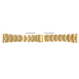 For Huawei Watch 4 22mm Three-bead Stainless Steel Watch Band(Gold) - free shipping - PMC TechLife - Order now!