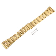 For Huawei Watch 4 22mm Three-bead Stainless Steel Watch Band(Gold)