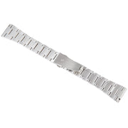 For Huawei Watch 4 22mm Three-bead Stainless Steel Watch Band(Silver Gold)