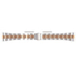 For Huawei Watch 4 22mm Three-bead Stainless Steel Watch Band(Silver Rose Gold) - free shipping - PMC TechLife - Order now!