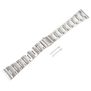 For Huawei Watch 4 22mm Three-bead Stainless Steel Watch Band(Silver)