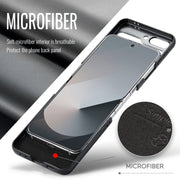 For Samsung Galaxy Z Flip6 5G CaseMe 023 Butterfly Buckle Litchi Texture RFID Anti-theft Leather Phone Case(Black)