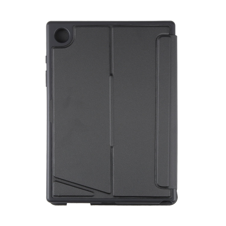 TA08B-AS Pivot Backlight Lower Pen Slot Bluetooth Keyboard Leather Case For Samsung Galaxy Tab A8 10.5/X205/X200(Black) - Samsung Keyboard by PMC TechLife | Online Shopping South Africa | PMC TechLife