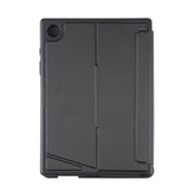 TA08B-AS Pivot Backlight Lower Pen Slot Bluetooth Keyboard Leather Case For Samsung Galaxy Tab A8 10.5/X205/X200(Black)