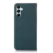 For Samsung Galaxy S24 KHAZNEH Nappa Top Layer Cowhide Leather Phone Case(Green)