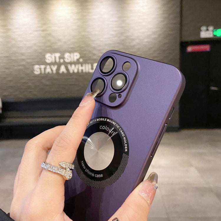 For iPhone 13 Pro Electroplating Oil Injection Magsafe Magnetic PC Phone Case(Green) - iPhone 13 Pro Cases by PMC TechLife | Online Shopping South Africa | PMC TechLife | Buy Now Pay Later Mobicred