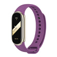 For Xiaomi Smart Band 10 / 9 / 8 Mijobs Solid Color Silicone Watch Band(Purple) - free shipping - PMC TechLife - Order now!