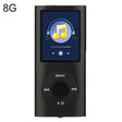 1.8 inch TFT Screen Metal MP4 Player With 8G TF Card+Earphone+Cable(Black) - MP4 Player by PMC TechLife | Online Shopping South Africa | PMC TechLife | Buy Now Pay Later Mobicred