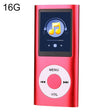 1.8 inch TFT Screen Metal MP4 Player With 16G TF Card+Earphone+Cable(Red) - free shipping - PMC TechLife - Order now!