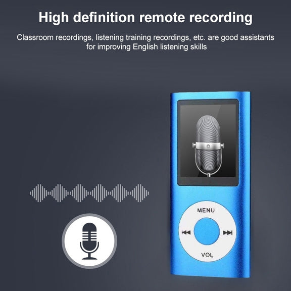 1.8 inch TFT Screen Metal MP4 Player With Earphone+Cable(Rose Red)