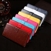 For vivo X100 idewei Crazy Horse Texture Leather Phone Case(Red)