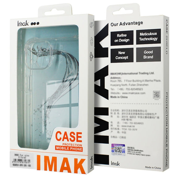 For Honor Magic6 5G imak Shockproof Airbag TPU Phone Case(Transparent)