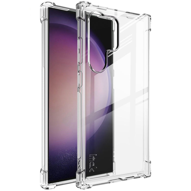 For Samsung Galaxy S24 Ultra 5G imak Shockproof Airbag TPU Phone Case(Transparent) - Galaxy S24 Ultra 5G Cases by imak | Online Shopping South Africa | PMC TechLife