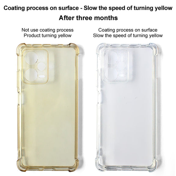 For Samsung Galaxy S24 Ultra 5G imak Shockproof Airbag TPU Phone Case(Transparent)
