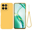 For Honor 200 Smart Solid Color Liquid Silicone Dropproof Full Coverage Phone Case(Yellow) - free shipping - PMC TechLife - Order now!