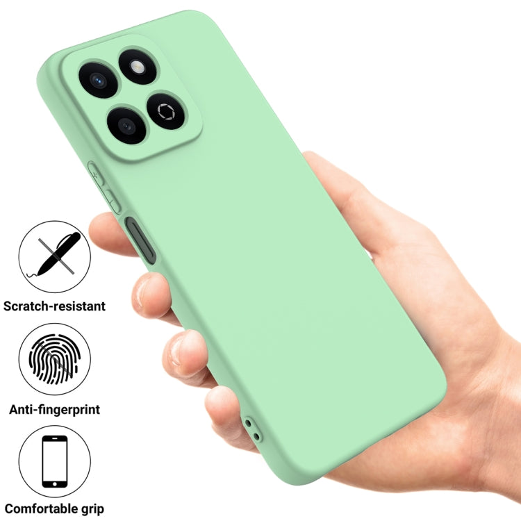 For Honor X7c / Play 200 Plus Solid Color Liquid Silicone Dropproof Full Coverage Phone Case(Green) - free shipping - PMC TechLife - Order now!