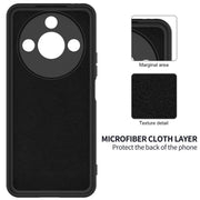 For Honor X9c Smart / X60 Solid Color Liquid Silicone Dropproof Full Coverage Phone Case(Black)