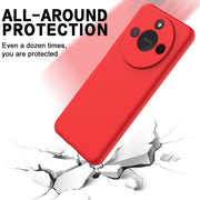 For Honor X9c Smart / X60 Solid Color Liquid Silicone Dropproof Full Coverage Phone Case(Red)