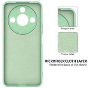 For Honor X9c Smart / X60 Solid Color Liquid Silicone Dropproof Full Coverage Phone Case(Green)